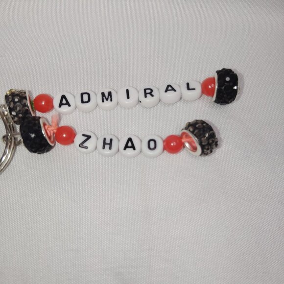 Funko Pop Bitty Admiral Zhao Handmade Beaded Keychain Avatar: The Last Airbender - Picture 3 of 3